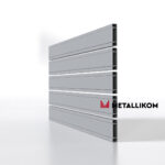 Планкен для забора 120 mm RAL 7004 – покрытие матвоое, толщина 0,45 мм в Тольятти | фото 3