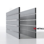Планкен для забора 120 mm RAL 7004 – покрытие матвоое, толщина 0,45 мм в Тольятти | фото 2