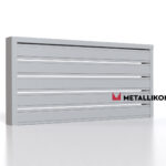 Планкен для забора 120 mm RAL 7004 – покрытие матвоое, толщина 0,45 мм в Тольятти | фото 4