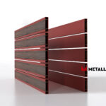 Планкен для забора Printec под дерево 120 mm RAL 3009 – покрытие порошковое, толщина 0,45 мм в Тольятти | фото 3
