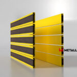 Планкен для забора Printec под дерево 120 mm RAL 1018 – покрытие порошковое, толщина 0,45 мм в Тольятти | фото 3