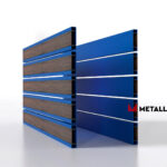 Планкен для забора Printec под дерево 120 mm RAL 5005 – покрытие полиэстер, толщина 0,45 мм в Тольятти | фото 4