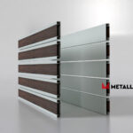 Планкен для забора Printec под дерево 120 mm RAL 7035 – покрытие порошковое, толщина 0,45 мм в Тольятти | фото 4