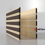 Планкен для забора Printec под дерево 120 mm RAL 1015 – покрытие матовое, толщина 0,45 мм в Тольятти | фото 3