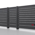 Планкен для забора 190 mm RAL 9005 – покрытие матовое, толщина 0,45 мм в Тольятти | фото 5