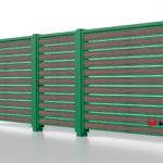 Планкен для забора Printec под дерево 120 mm RAL 6002 – покрытие матовое, толщина 0,45 мм в Тольятти | фото 5