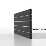Планкен для забора ранчо 120 mm RAL 7024 – покрытие матовое, толщина 0,45 мм в Тольятти | фото 3