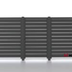 Планкен для забора ранчо 120 mm RAL 7024 – покрытие матовое, толщина 0,45 мм в Тольятти | фото 5