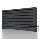 Ламели для забора жалюзи Premium U RAL 7024 – покрытие матовое, толщина 0,45 мм в Тольятти | фото 3