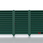 Ламели для забора жалюзи Royal Z RAL 6005 двустороннее покрытие полиэстер, толщина 0,5 мм в Тольятти | фото 7